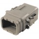 279581 - 8 circuit male DTM housing with heatshrink gland. (1pc)